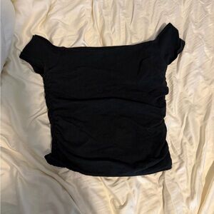 Hollister Black Short Sleeve Top